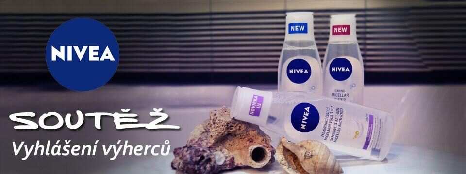 Vyhlášení výherců ze soutěže Nivea