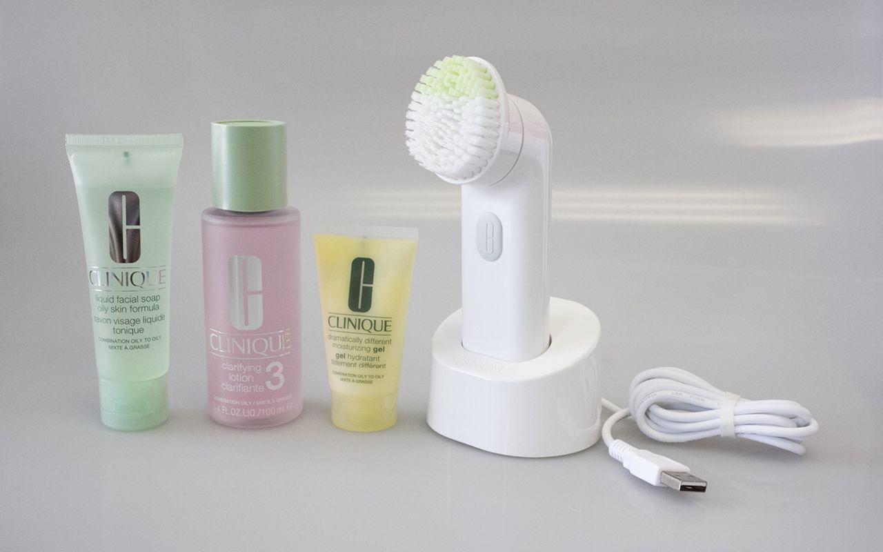 Clinique Sonic System Purifying Cleansing Brush použití