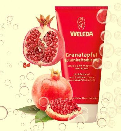 Weleda - sprchový gel granátové jablko