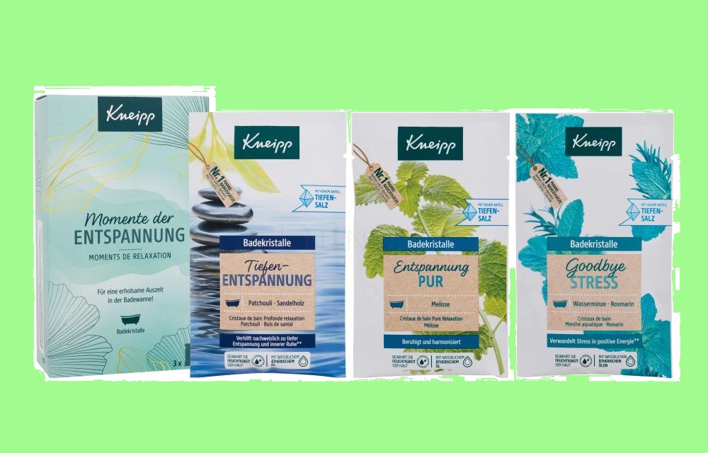 Schließen Sie die Welt der Entspannung mit Kneipp Badesalzen auf